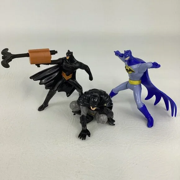 DC Comics Batman 11pc Figure Topper Lot Caped Crusader Gotham Fast Food Toys - Picture 4 of 8